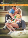 Cover image for It's Never Too Late